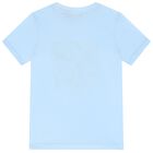 Boys Blue Logo T-Shirt, 2, hi-res
