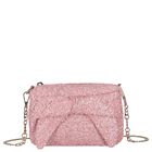 Girls Pink Sequin Bow Handbag ( 18cm ) , 1, hi-res