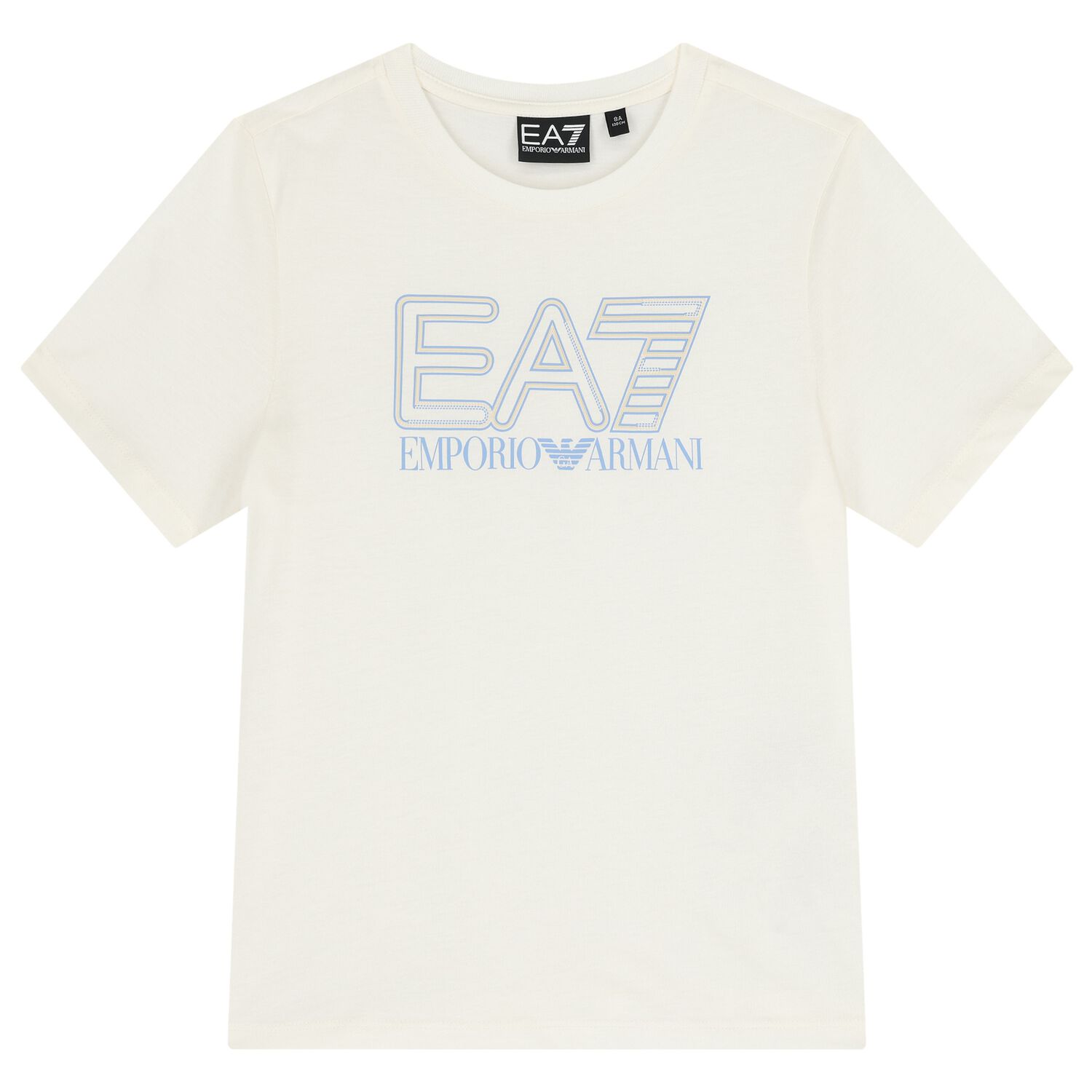 Boys Ivory Logo T-Shirt, 1, hi-res