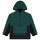 Boys Black & Green Tracksuit, 1, hi-res