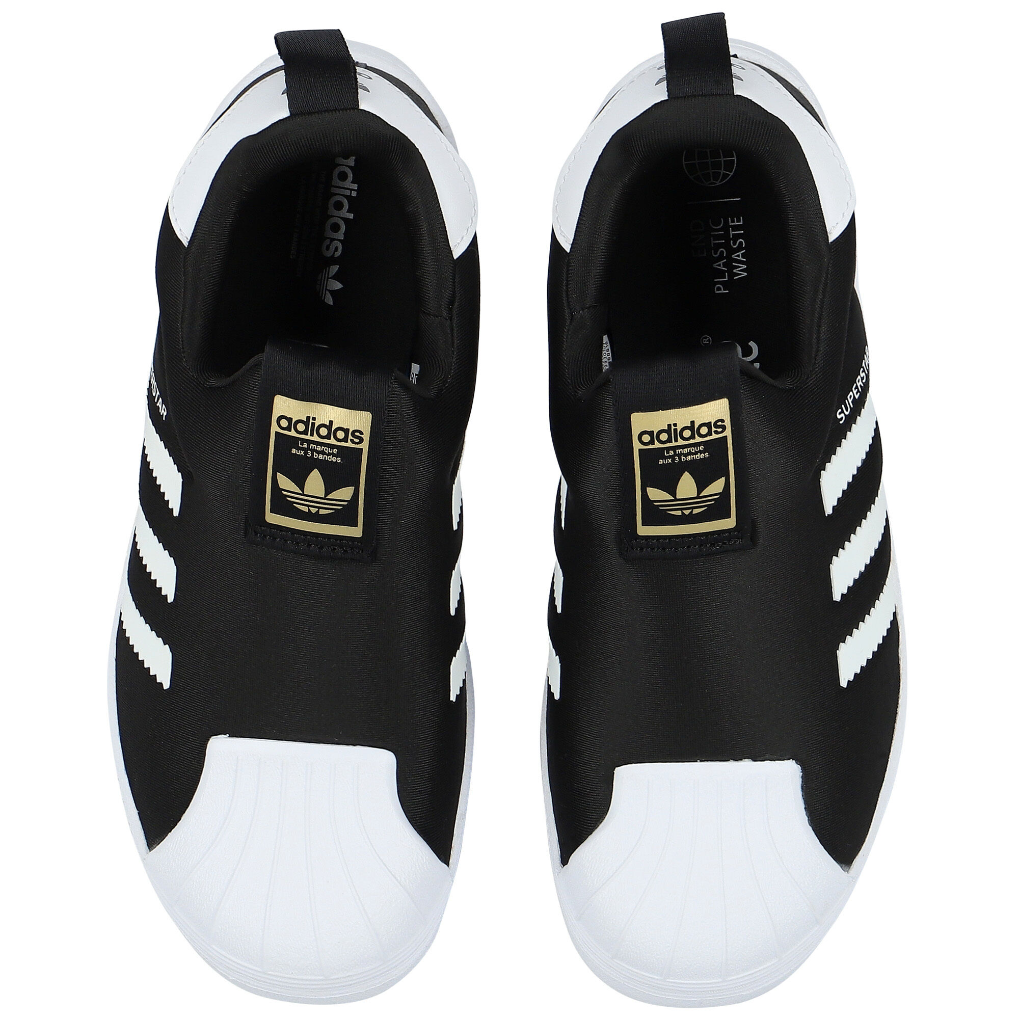 Adidas Kids Black Superstar 360 I Trainers Junior Couture UK