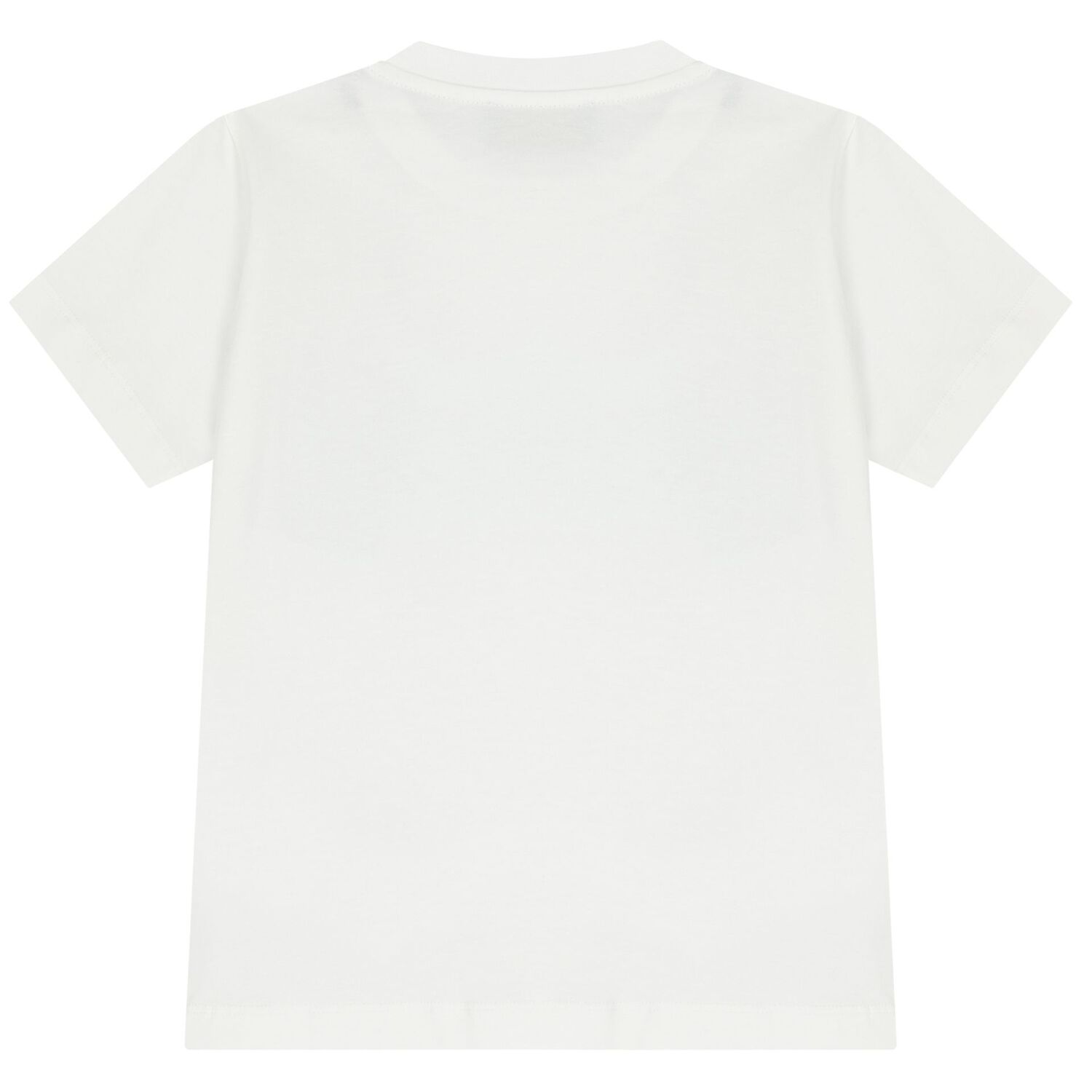 Boys White Logo T-Shirt, 1, hi-res