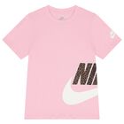 Girls Pink Logo T-Shirt, 1, hi-res