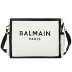 White & Black Logo Baby Changing Bag, 1, hi-res