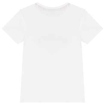 Boys White Logo T-Shirt