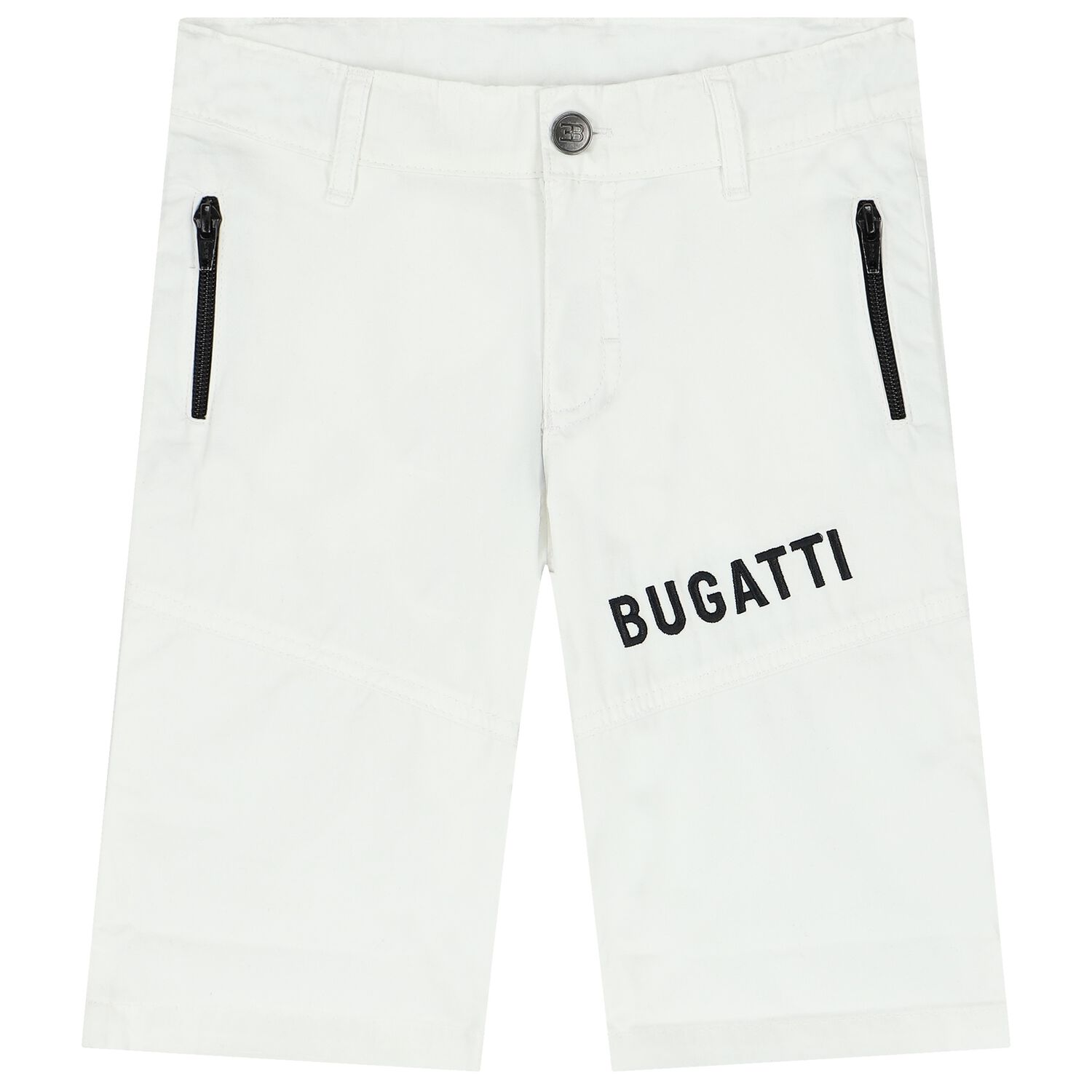 Boys White Logo Shorts, 1, hi-res image number null