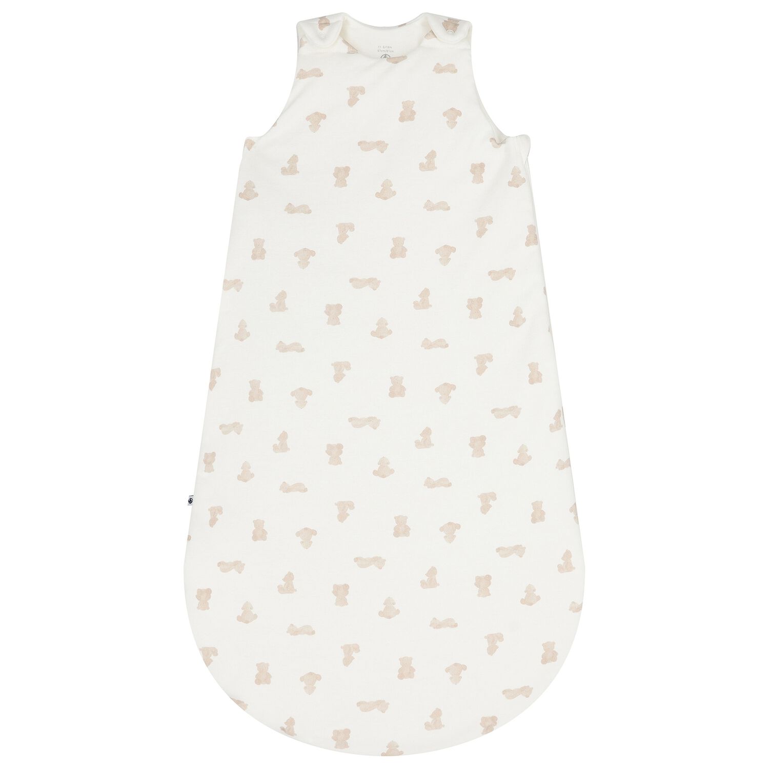Ivory & Beige Teddy Bear Baby Sleeping Bag, 1, hi-res