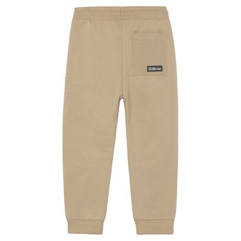 Boys Beige Joggers