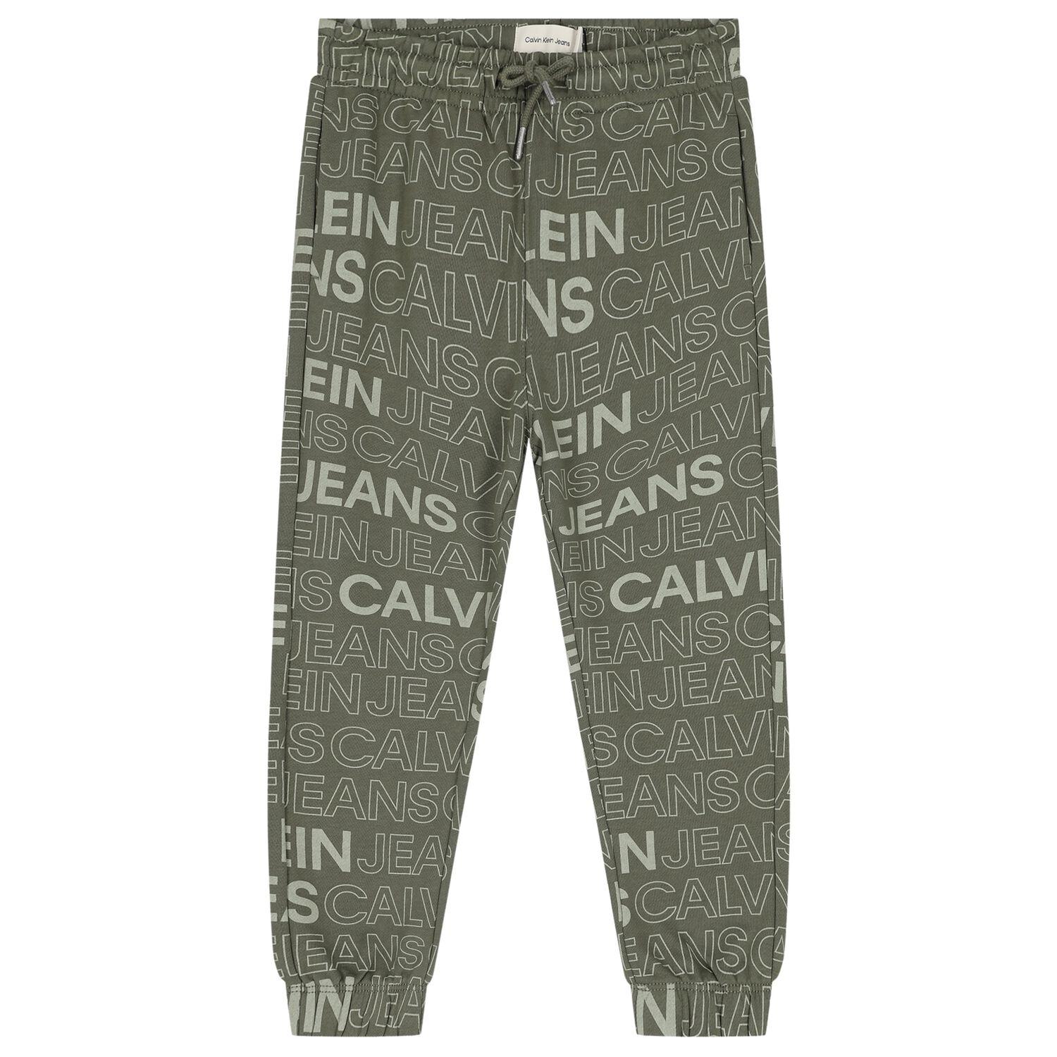Boys Green Logo Joggers, 1, hi-res image number null