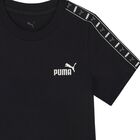 Boys Black Logo T-Shirt, 1, hi-res