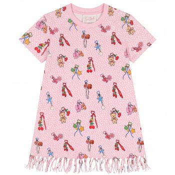 Girls Pink Keyrings Dress