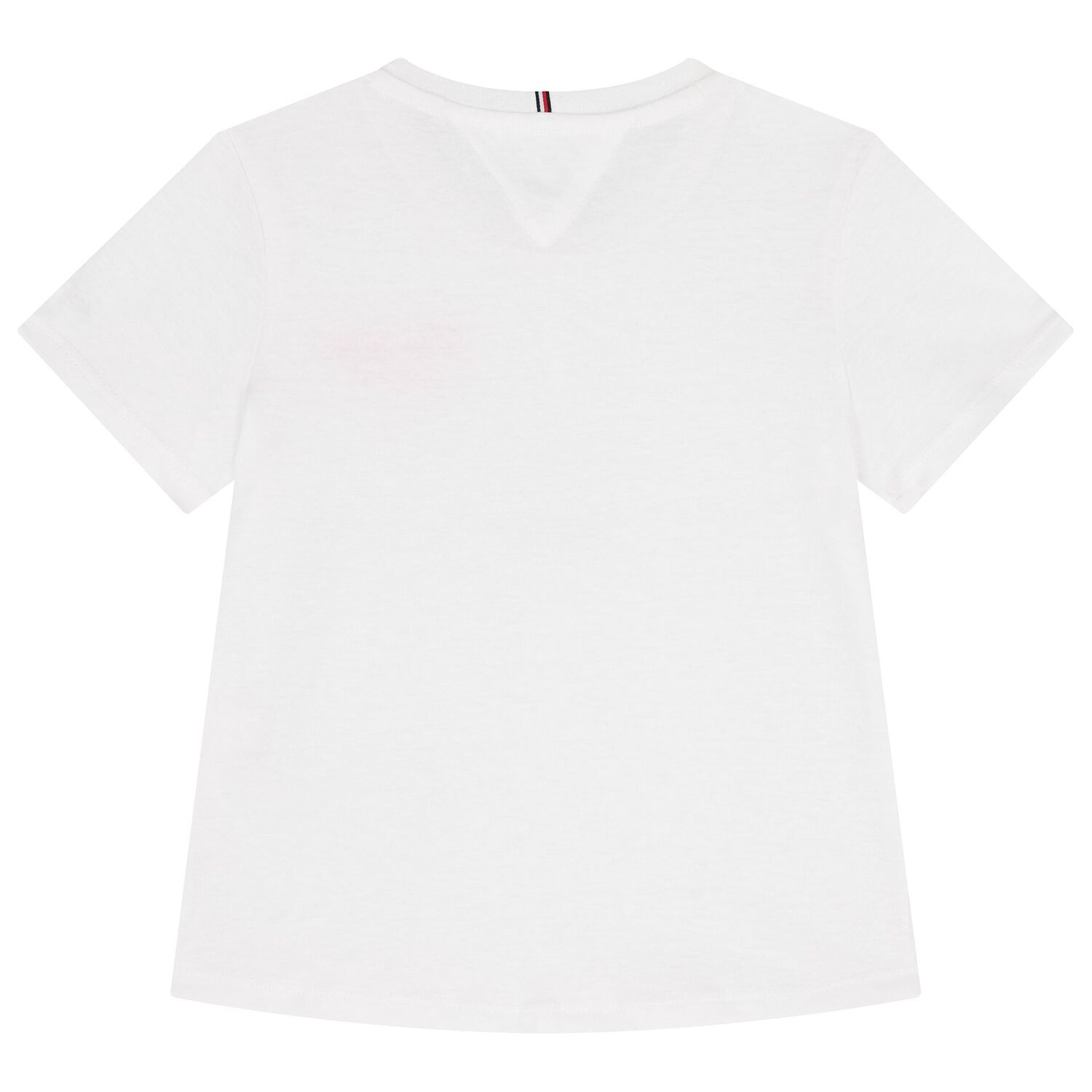 Girls White Logo T-Shirt, 2, hi-res
