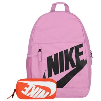 Girls Pink Logo Backpack