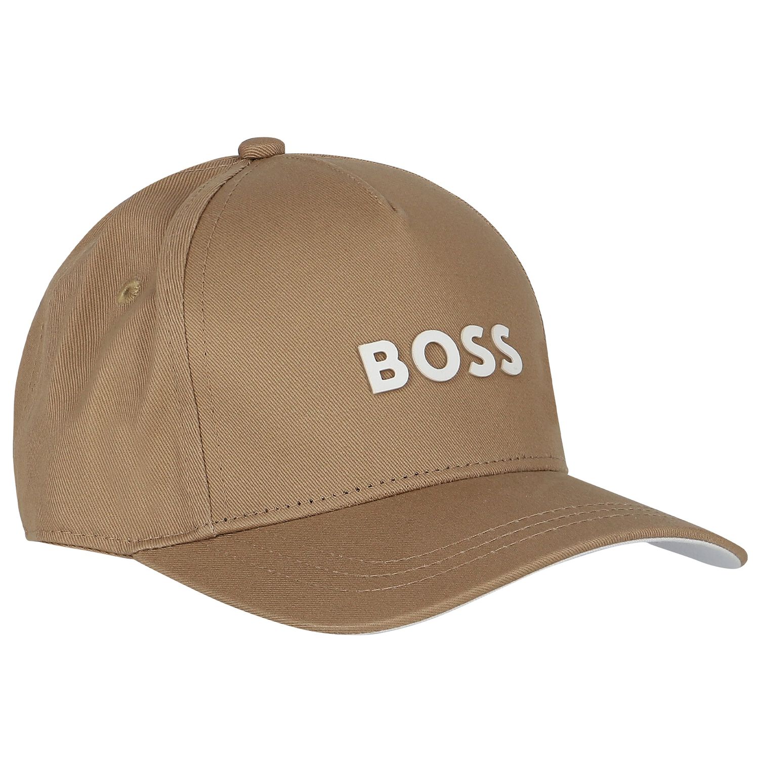 Boys Beige Logo Cap, 2, hi-res image number null