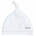 White Logo Baby Hat, 3, hi-res