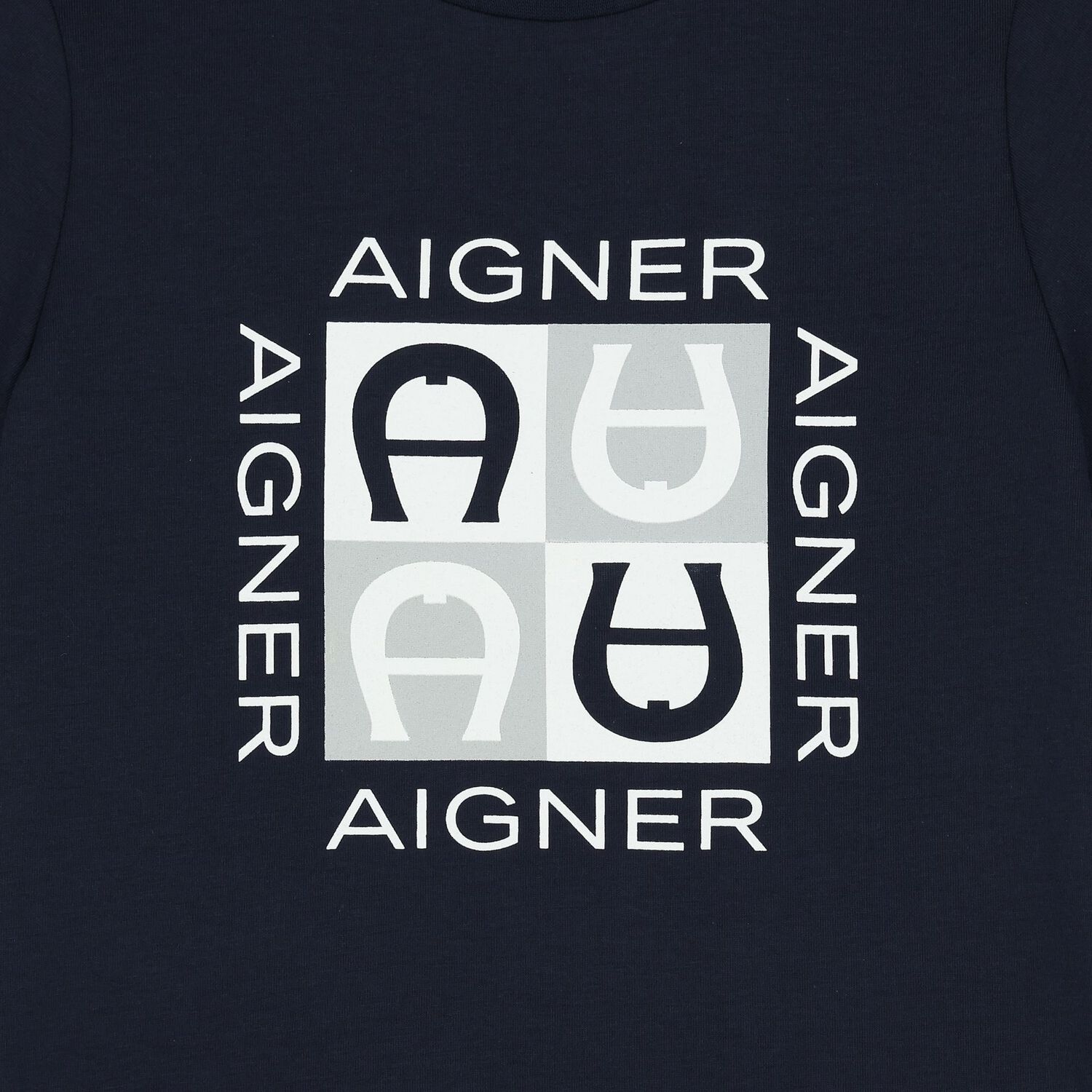 Boys Navy Blue Logo T-Shirt, 2, hi-res image number null