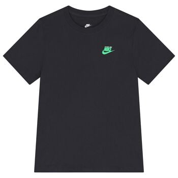 Boys Black Logo T-Shirt