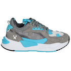 White, Grey & Blue RS-Z Minecraft Jr Trainers, 1, hi-res