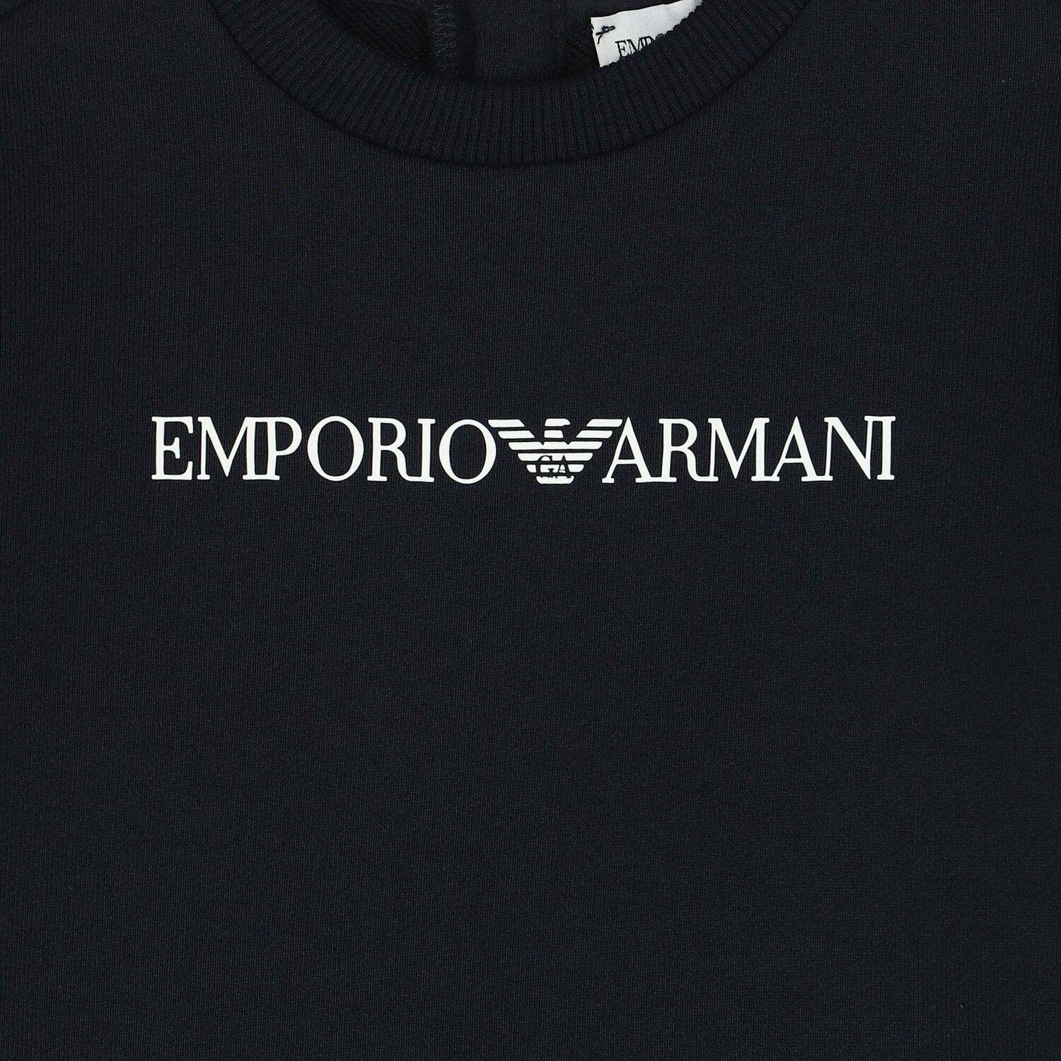 Younger Boys Navy Logo Sweatshirt, 1, hi-res image number null