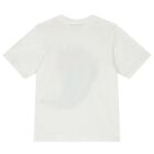 Girls Ivory Logo T-Shirt, 1, hi-res