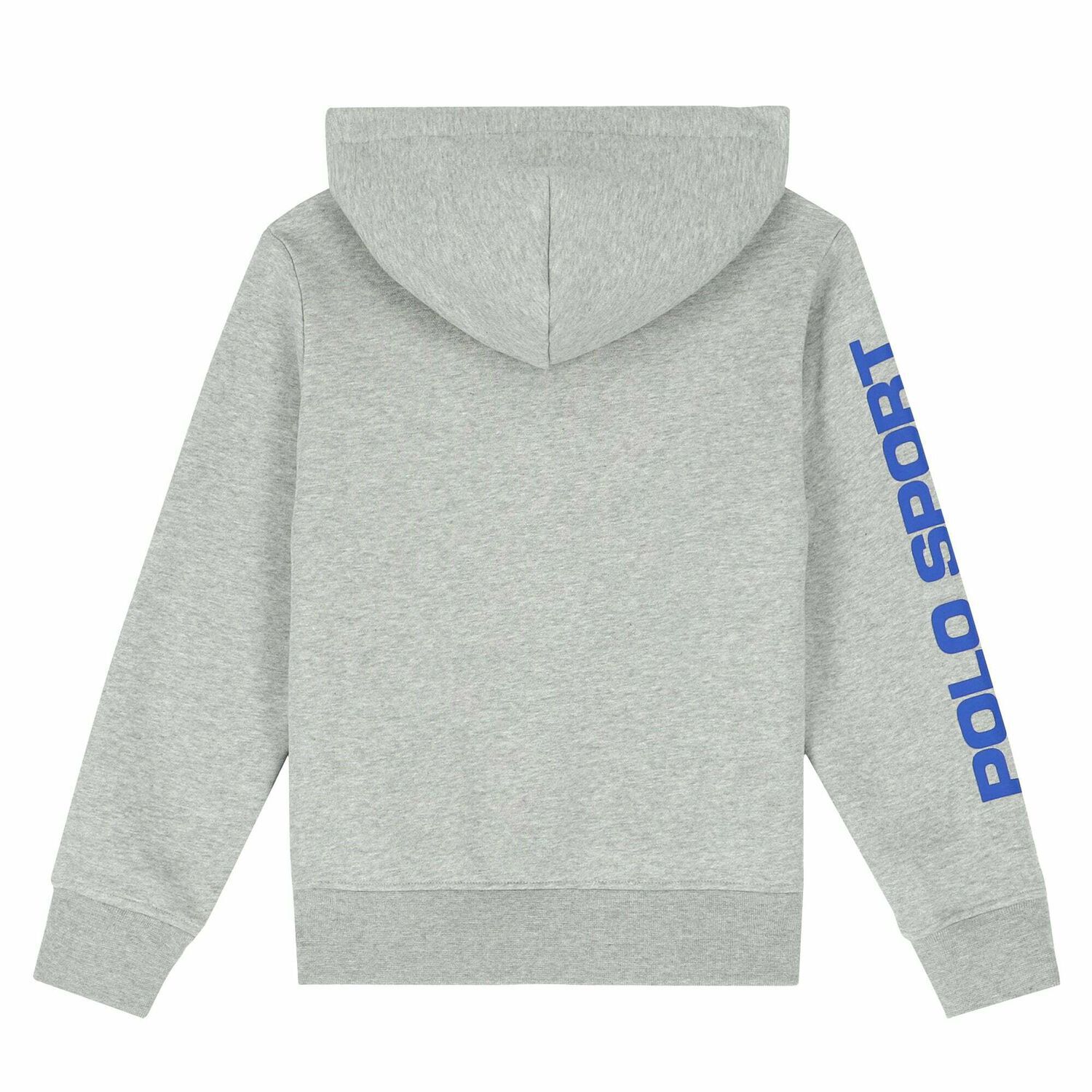 Boys Grey Logo Hooded Top, 1, hi-res image number null