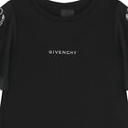 Girls Black Logo T-Shirt, 1, hi-res