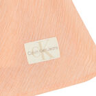 Girls Coral Crinkle Flared Dress, 1, hi-res