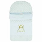 Blue & Gold Logo Baby Nest, 3, hi-res