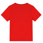 Boys Red Logo T-Shirt, 2, hi-res