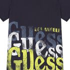 Boys Navy Blue Logo T-Shirt, 2, hi-res