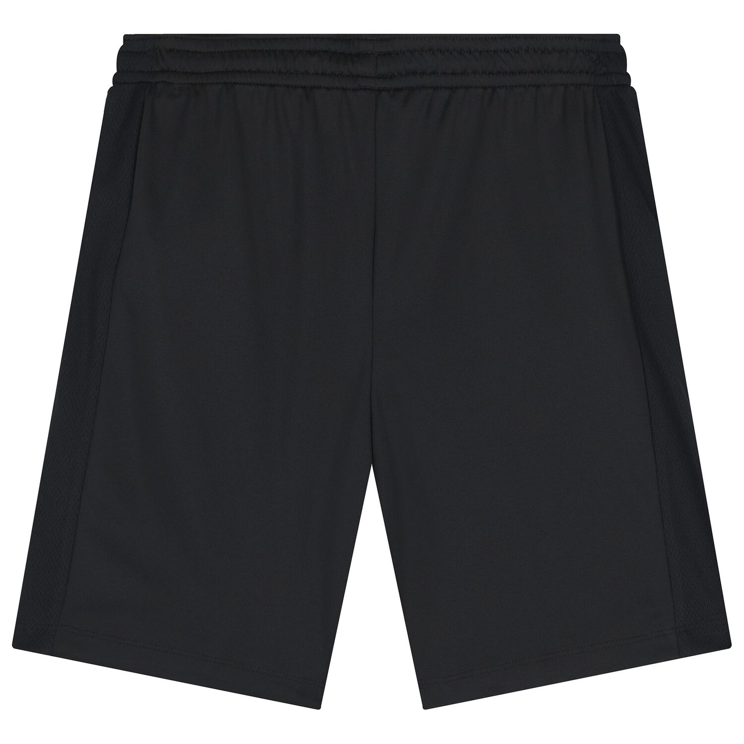 Boys Black Logo Dri-Fit Shorts, 1, hi-res