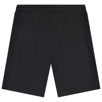 Boys Black Logo Dri-Fit Shorts