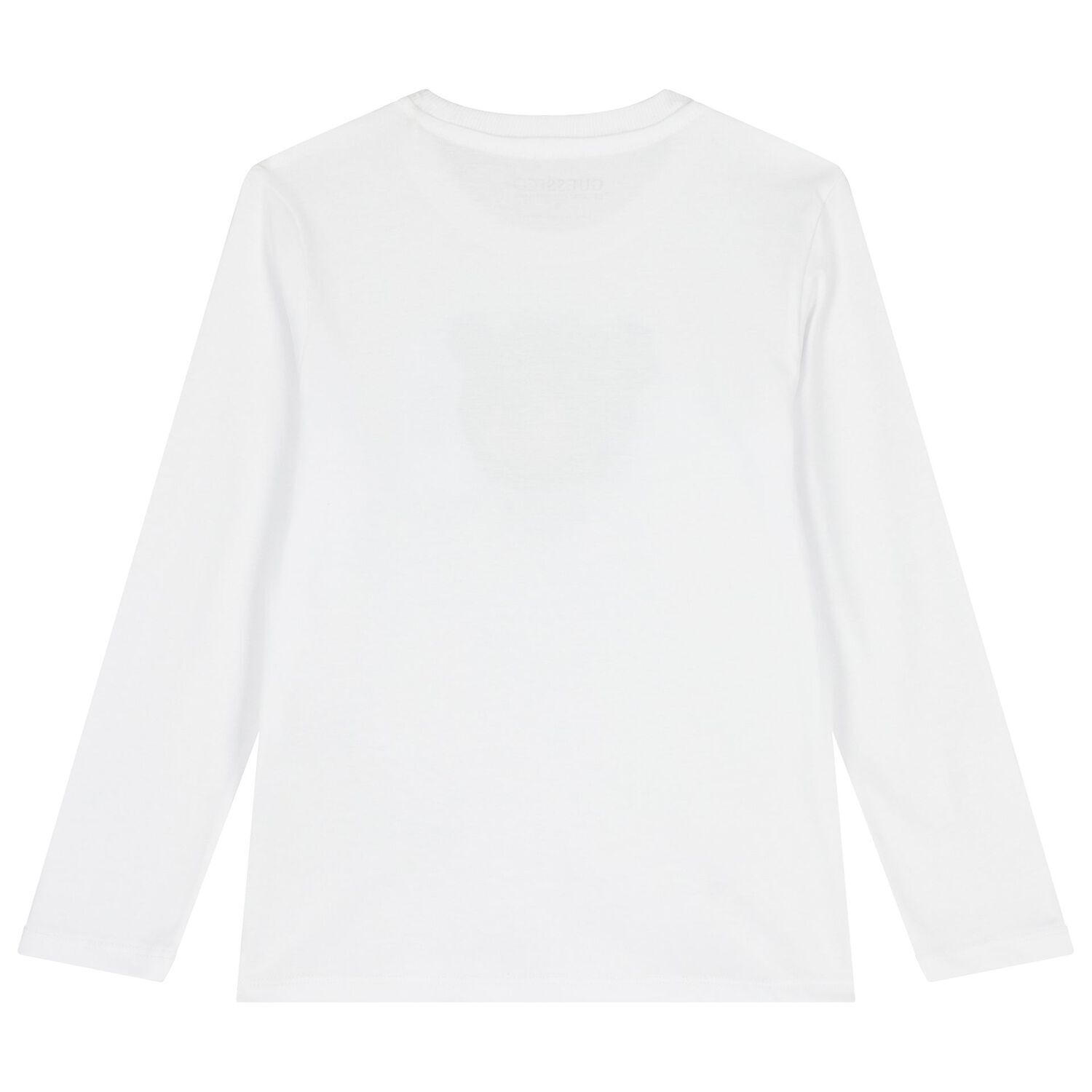 Boys White Teddy Bear Long Sleeve Top, 1, hi-res image number null