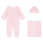 Baby Girls Pink Babygrow Gift Set, 1, hi-res