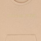 Girls Beige Logo Dress, 1, hi-res