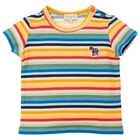 Younger Boys Multicolored Logo T-shirt, 1, hi-res