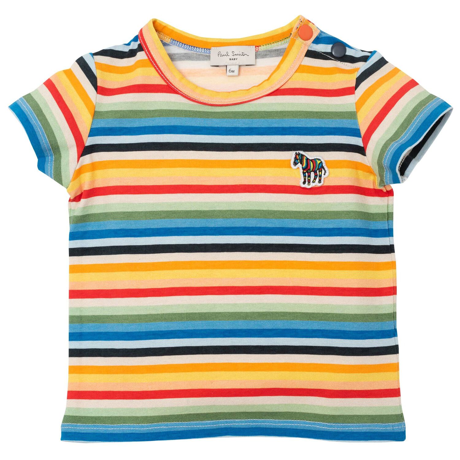 Younger Boys Multicolored Logo T-shirt, 1, hi-res image number null