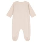 Beige & White Animals Babygrows ( 2-Pack ), 2, hi-res