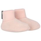 Baby Girls Pink Hat & Bootie Choupette Gift Set, 1, hi-res