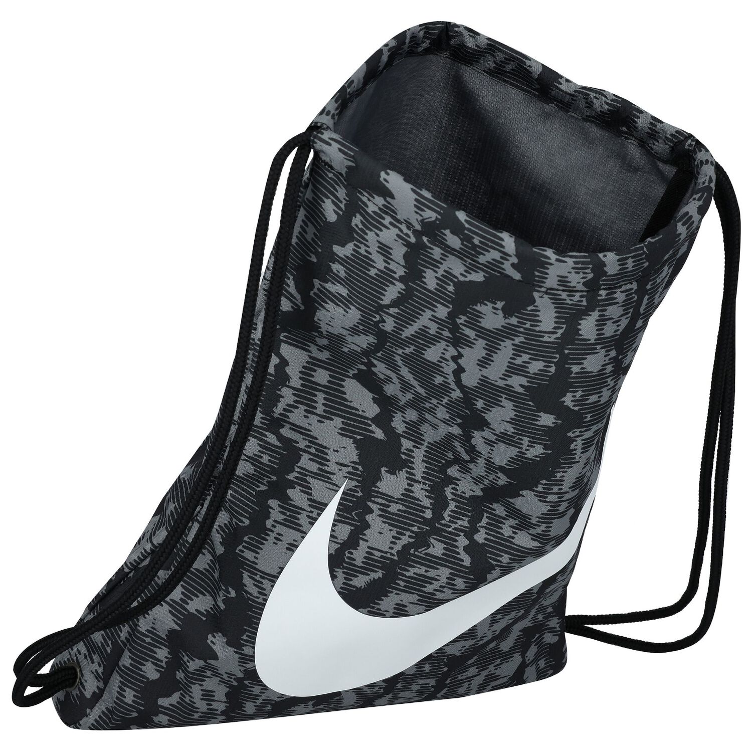 Black & Grey Logo Gym Sack, 1, hi-res image number null