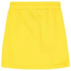 Girls Yellow Teddy Bear Logo Skirt, 2, hi-res