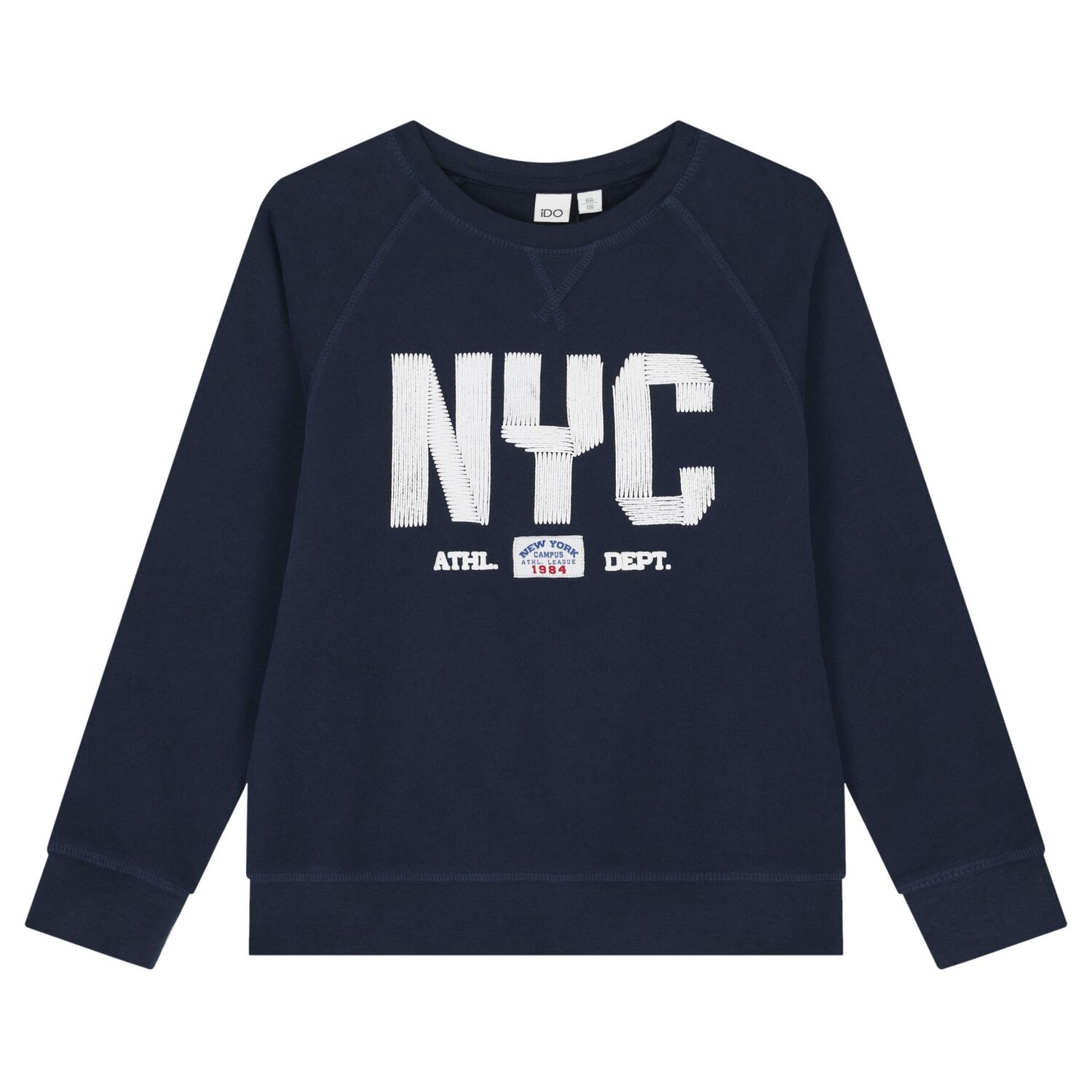 Boys Navy Blue Tracksuit, 1, hi-res