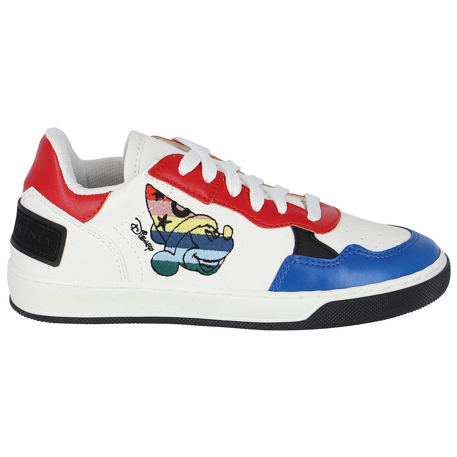 White Mickey Mouse Trainers, 1, hi-res