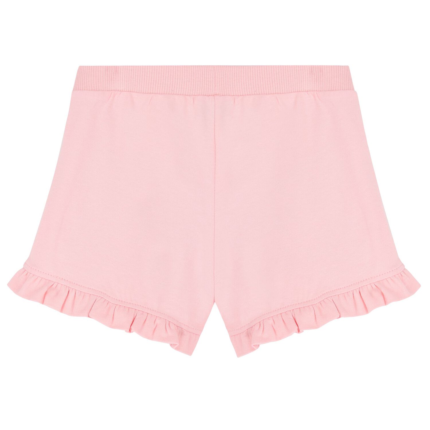 Younger Girls Pink Teddy Bear Logo Shorts Set, 1, hi-res