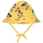 Younger Boys White & Yellow Shorts Set, 1, hi-res