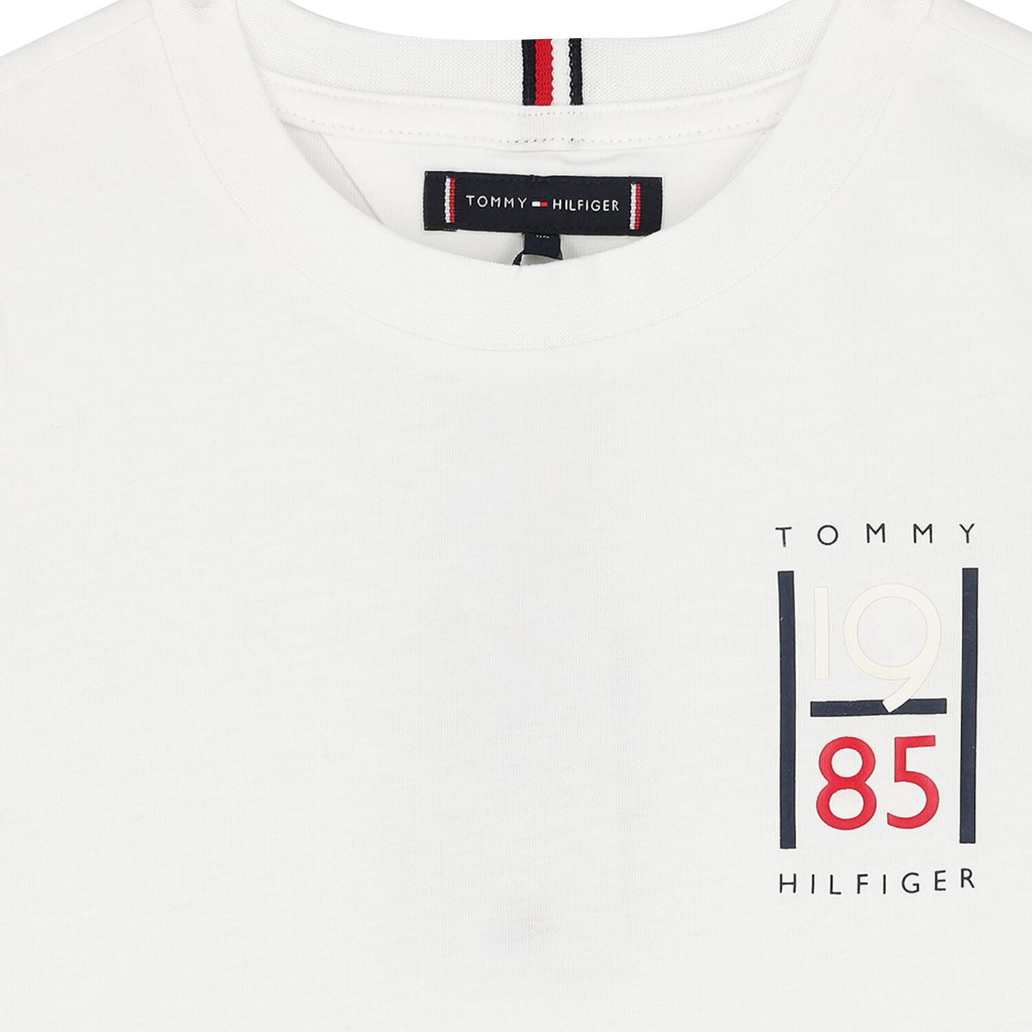 Boys White Cotton Graphic T-Shirt, 3, hi-res