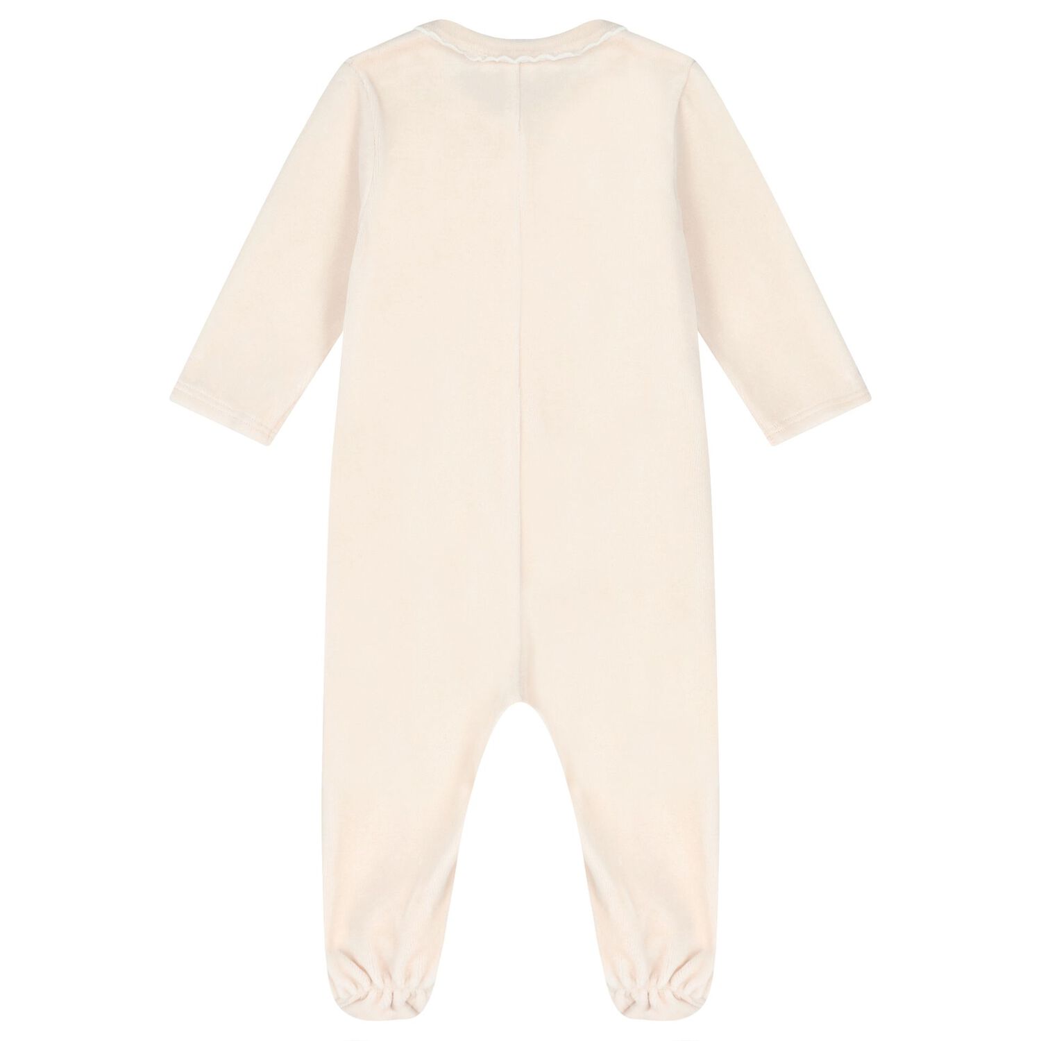 Baby Girls Ivory & Pink Babygrows Gift Set ( 2-Pack ), 1, hi-res