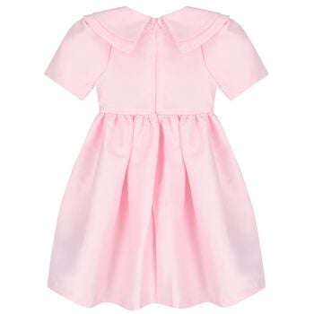 Girls Pink Crystal Dress