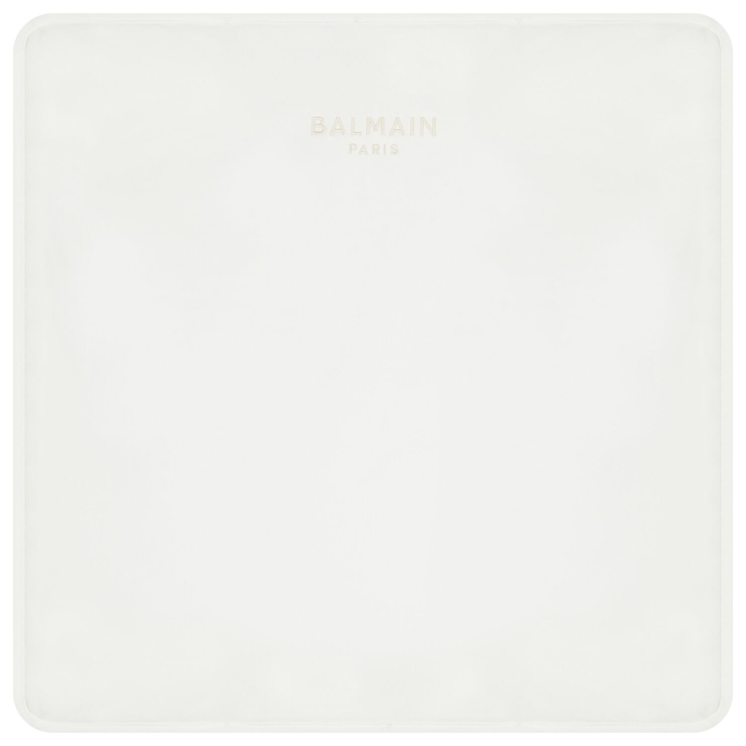 White & Yellow Logo Baby Blanket, 1, hi-res