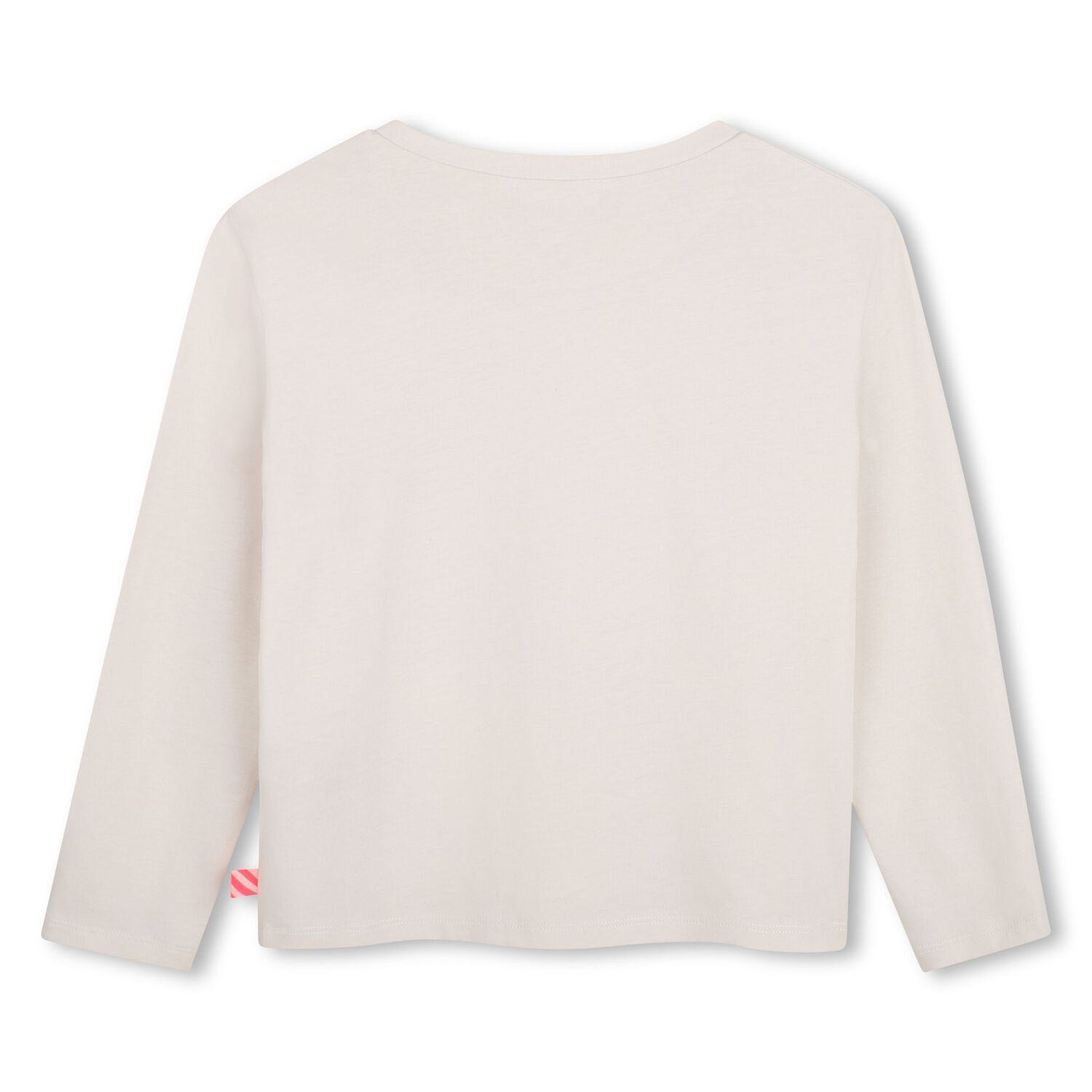 Girls Ivory Sequin Bird Long Sleeve Top, 1, hi-res